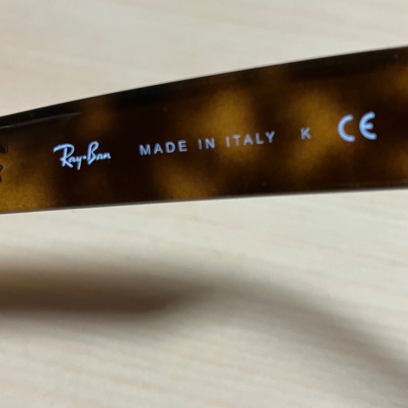 ?RAY-BAN POLARIZED GRADIENT NEW WAYFARER SUNGLASSES TORTOISE FRAME CASE & CLOTH main image 8